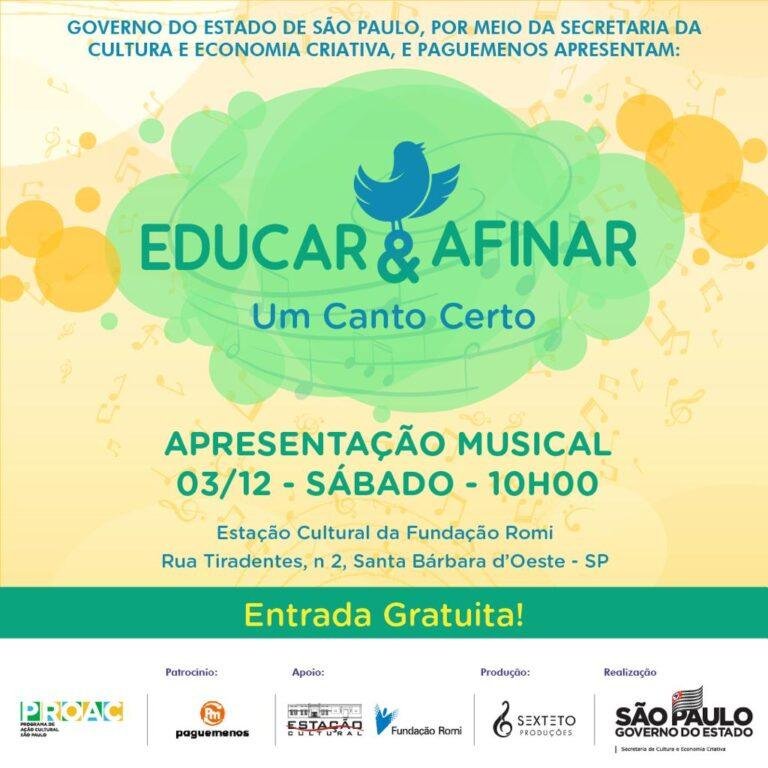 Apresentação Educar e Afinar