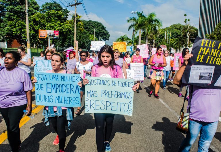 Foto Arquivo Caminhada da Mulher 2018 - imprensa