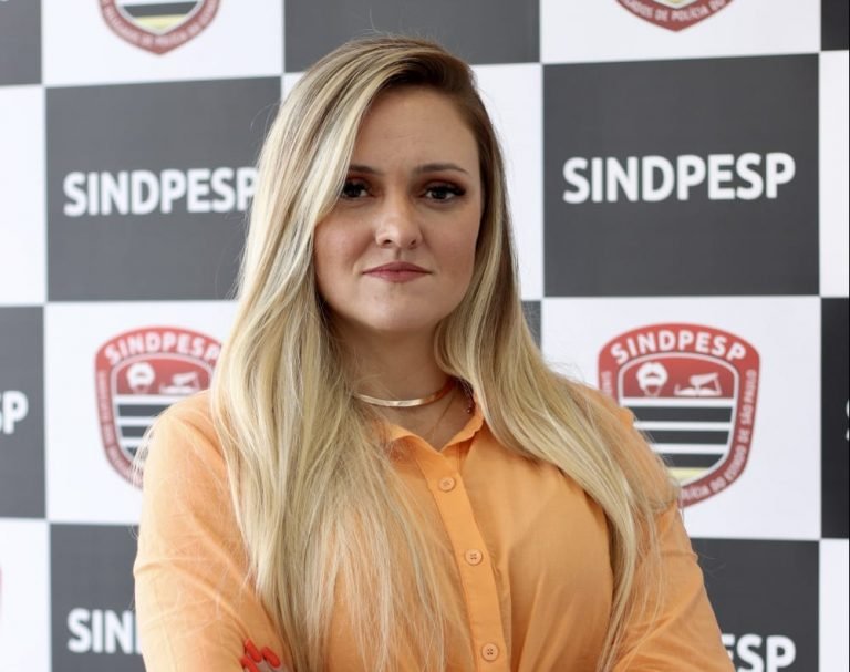 Foto - Delegada Jacqueline Valadares, presidente do Sindpesp