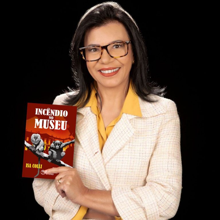 ISa Colli livro Incêndio no Museu