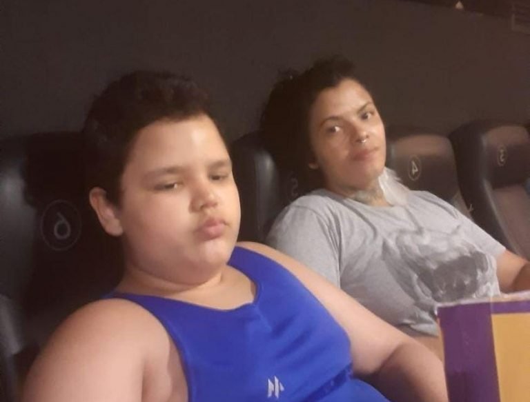 Diana e Lucas no cinema