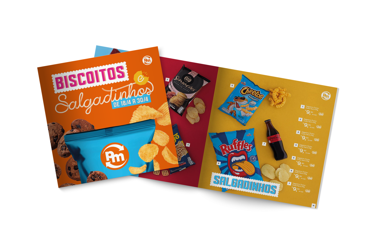 Biscoitos e Salgadinhos