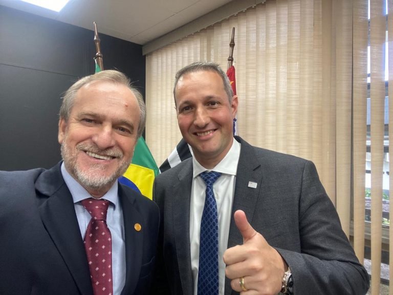 23.05.23_Dalben e secretário estadual de Segurança Guilherme Derrite (2)