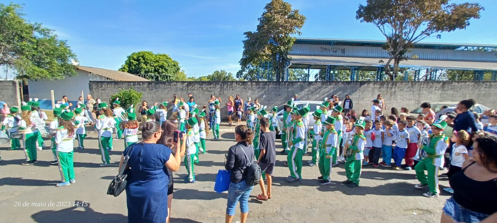 Alunos da EMEFEI Augustina, do Jd. São Francisco, fazem homenagem aos 118 anos de Nova Odessa 1 EMEFEI Augustina Adamson x apresentação aniversário de Nova Odessa 2023-05-26 (4)