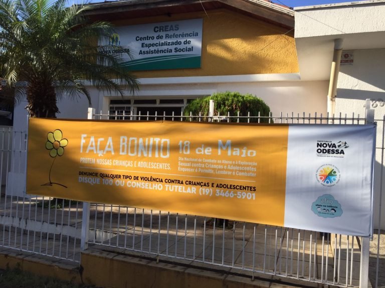 CREAS da PMNO promove no dia 18/05 ‘rodas de conversa’ sobre combate ao abuso e exploração infantil 1 Faixas Maio Laranja PMNO 2022-05-06