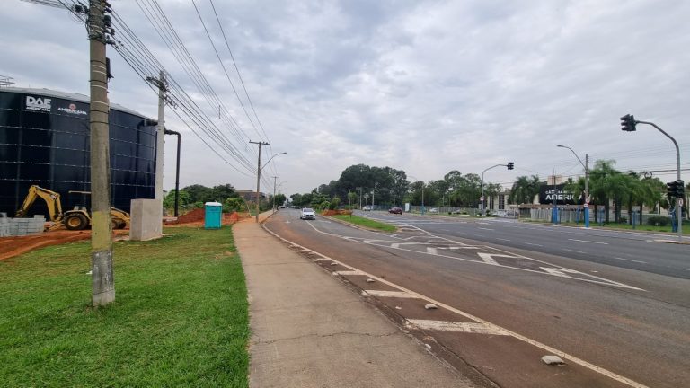 Novo reservatóprio recebe obras de interligação no Ipiranga