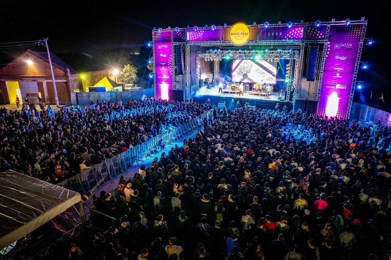 Santa Bárbara Rock Fest 2023 abre inscrições para artistas e bandas 1 Rock Fest 2022 - Drone 08 - imprensa