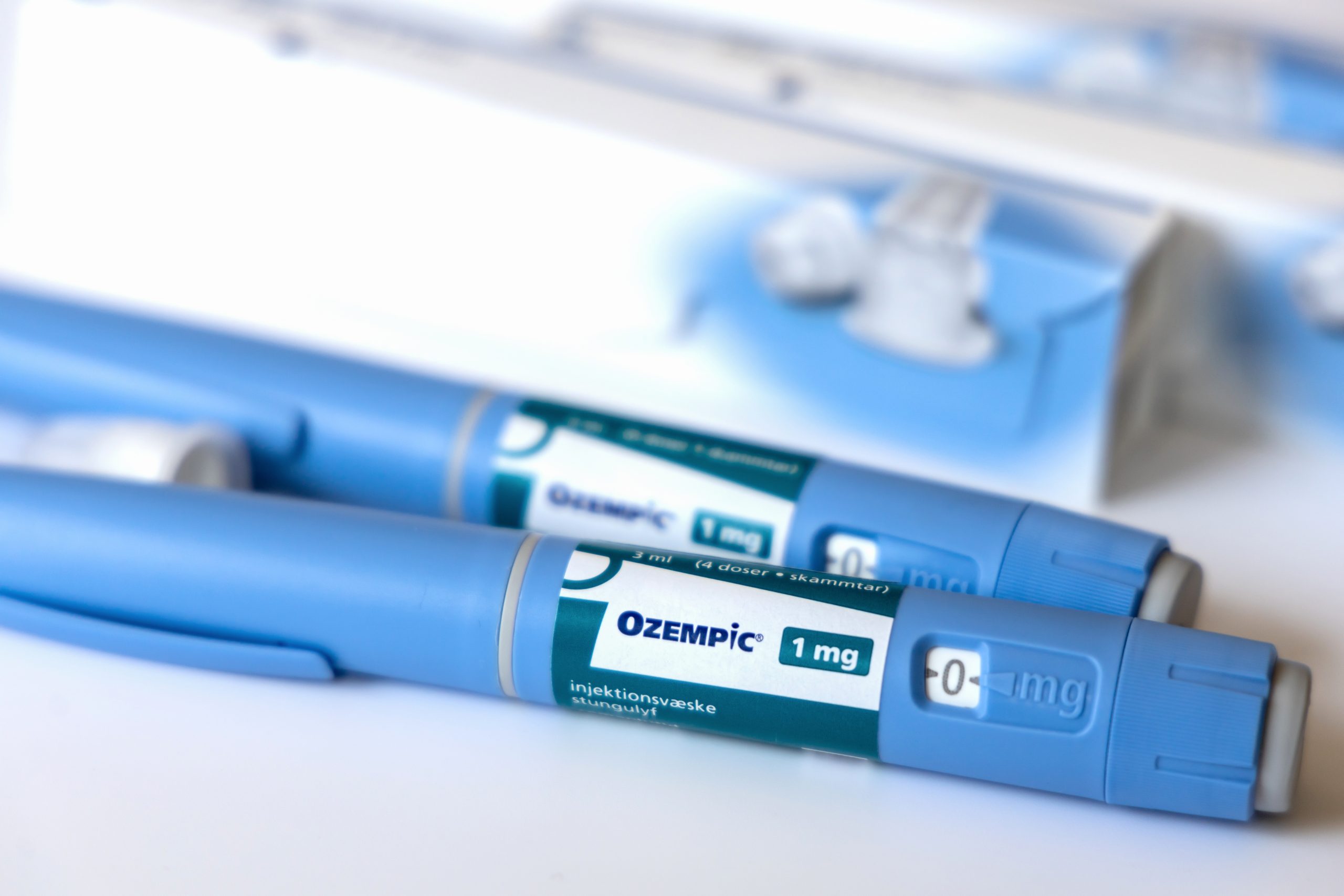 Ozempic Insulin injection pen or insulin cartridge pen for diabetics.