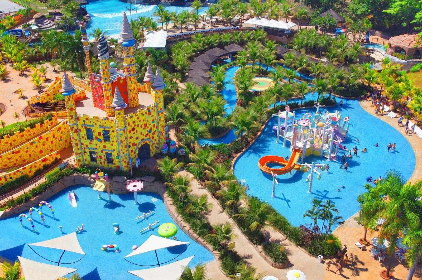 Ranking Internacional Mostra que Thermas Water Park São Pedro (SP) Assume 7ª Posição de Parque Aquático mais Visitado da América Latina 1 Parque Infantil_Castelo aérea2