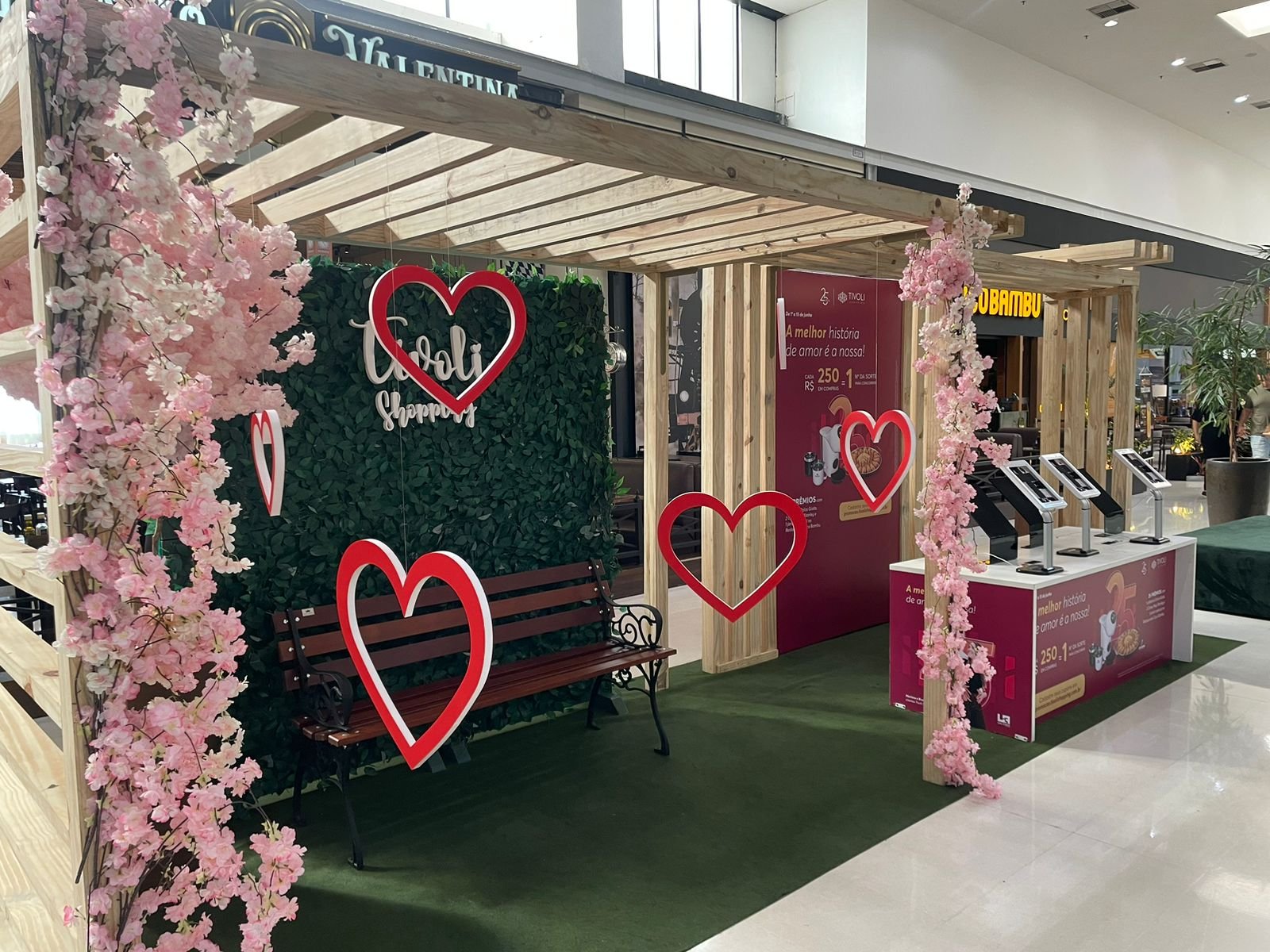 Ponto de cadastro cupons (Crédito- Divulgação)