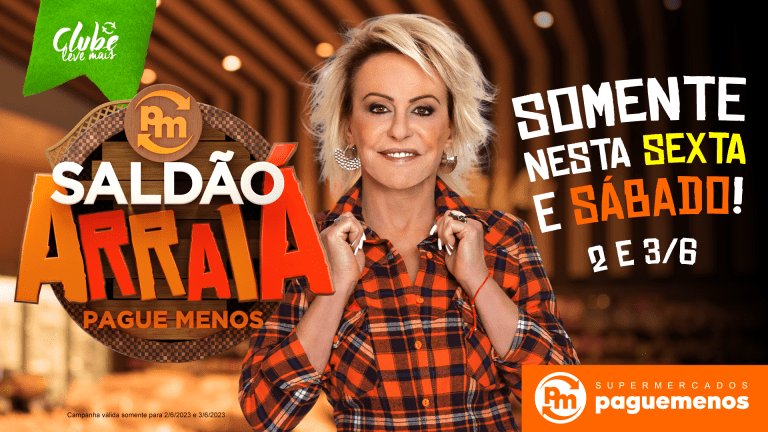 Saldão Arraiá Pague Menos