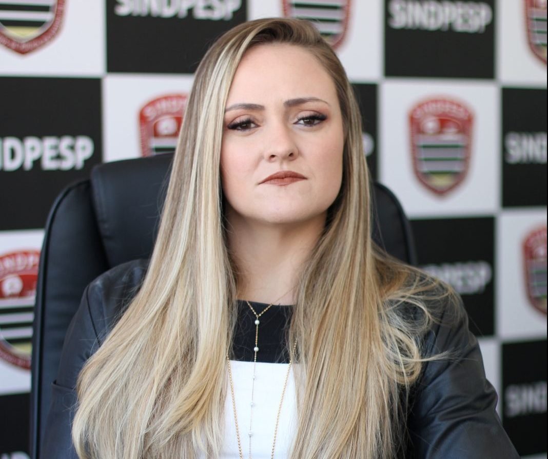 delegada Jacqueline Valadares, presidente do Sindpesp