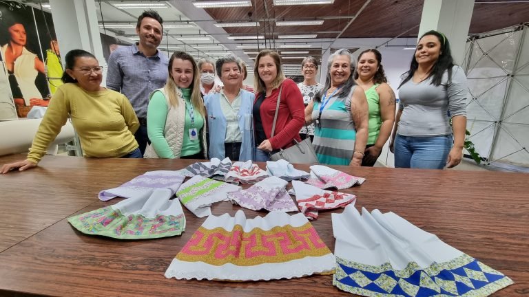 Cuca doação guardanapos