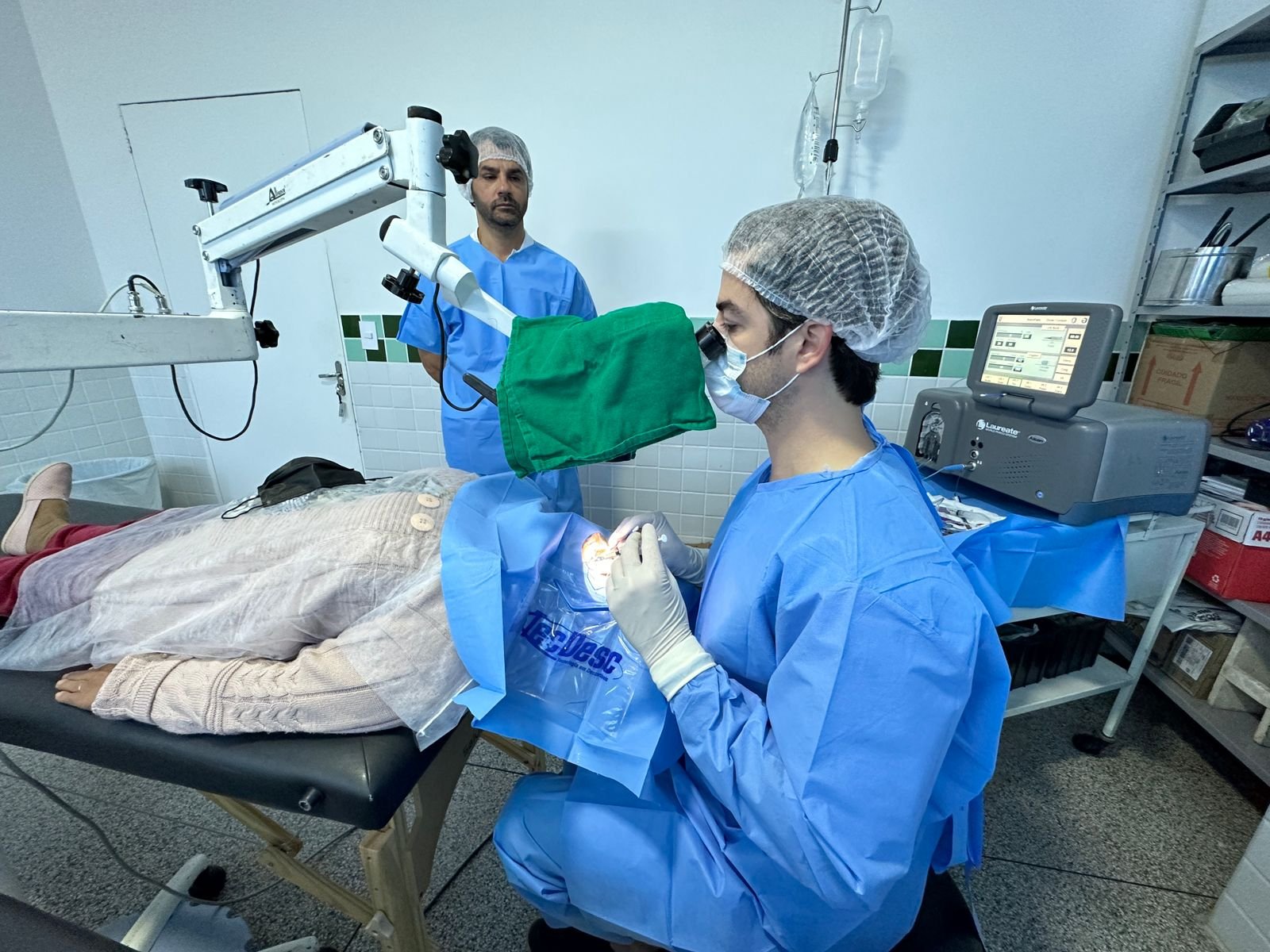 Vice-prefeito Mineirinho acompanha 2º final de semana do Mutirão de Catarata 2023 da Prefeitura de Nova Odessa 1 Mutirão de Cataratas no Ambulatório - Mineirinho 2023-07-22 (46)