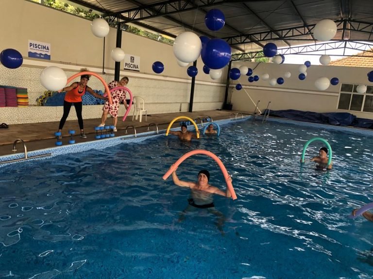 1ª Aula Hidroginástica Idosos na Piscina Reformada do Espaço Melhor Idade PMNO 2023-08-24 (5)