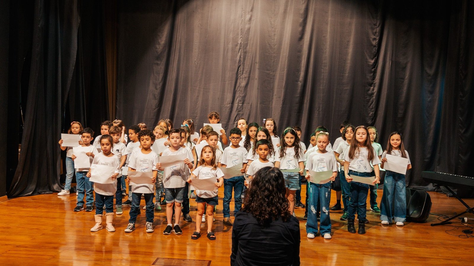 Crianças da Iniciação Musical (Foto Vinicius Silonio Felix)