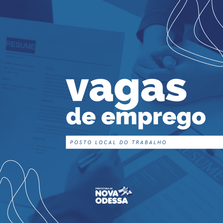 VAGAS DE EMPREGO