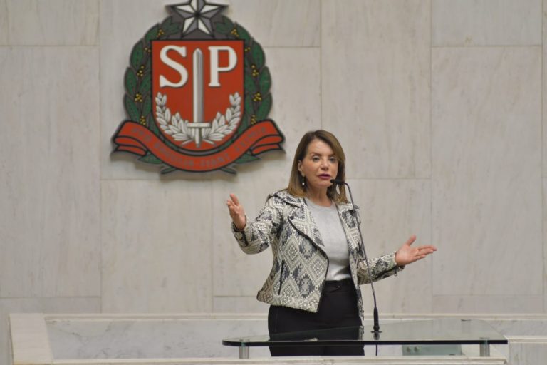 08-09-23-A deputada Professora Bebel diz que o projeto aprovado aumenta em 50% o valor das taxas judiciais no Estado de São Paulo