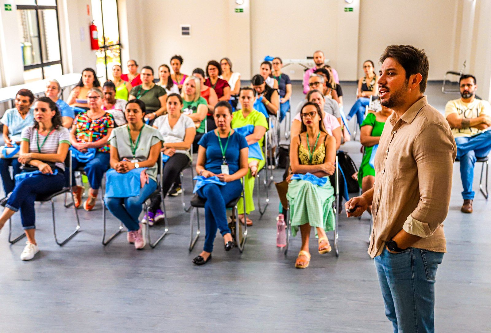Gestores da Saúde são capacitados sobre separação e destinação de resíduos 1 Curso Meio Ambiente 04 - imprensa