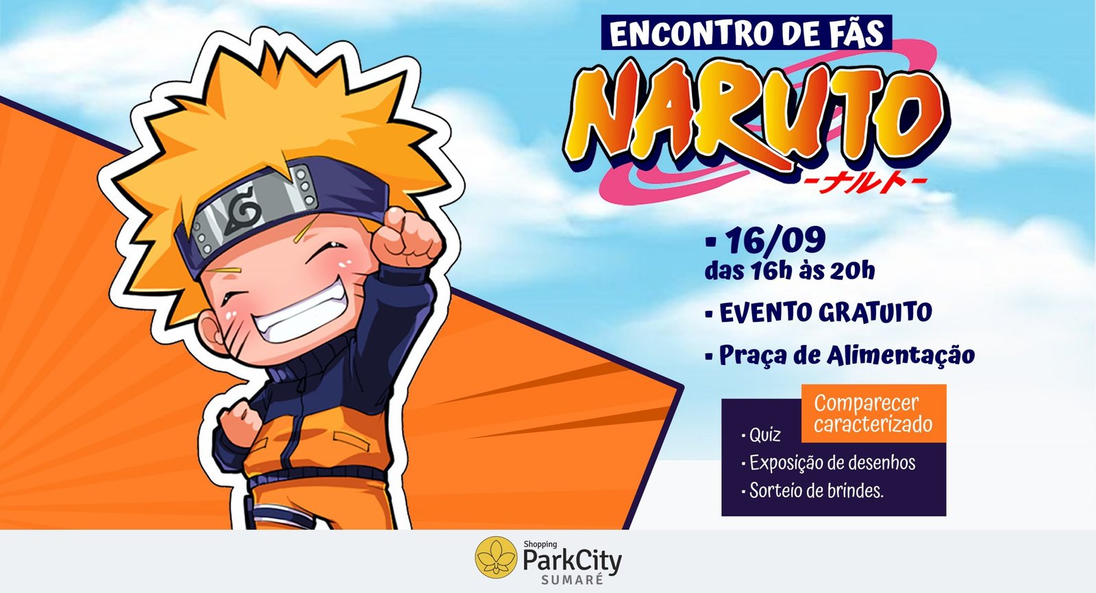 Shopping ParkCity Sumaré realiza “Encontro de fãs de Naruto” 1 Encontro Fãs de Naruto