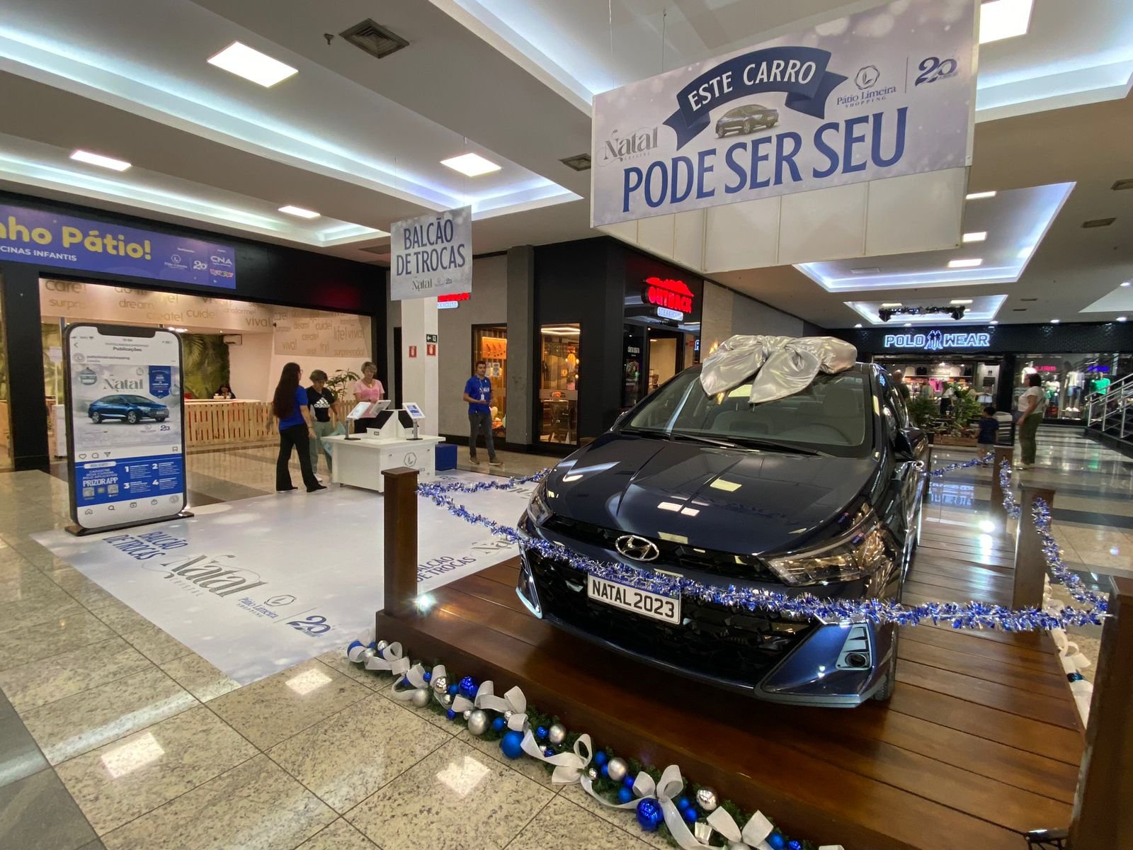 Promoção de Natal do Pátio Limeira Shopping terá sorteio de carro HB20S Platinum Plus 1 Sorteio carro (1)