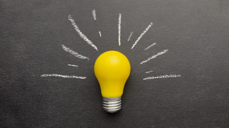 variedade-de-inovacao-abstrata-de-vista-superior