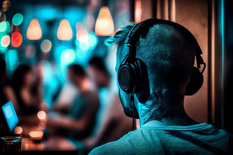 young-adults-partying-nightclub-listening-music-generative-ai