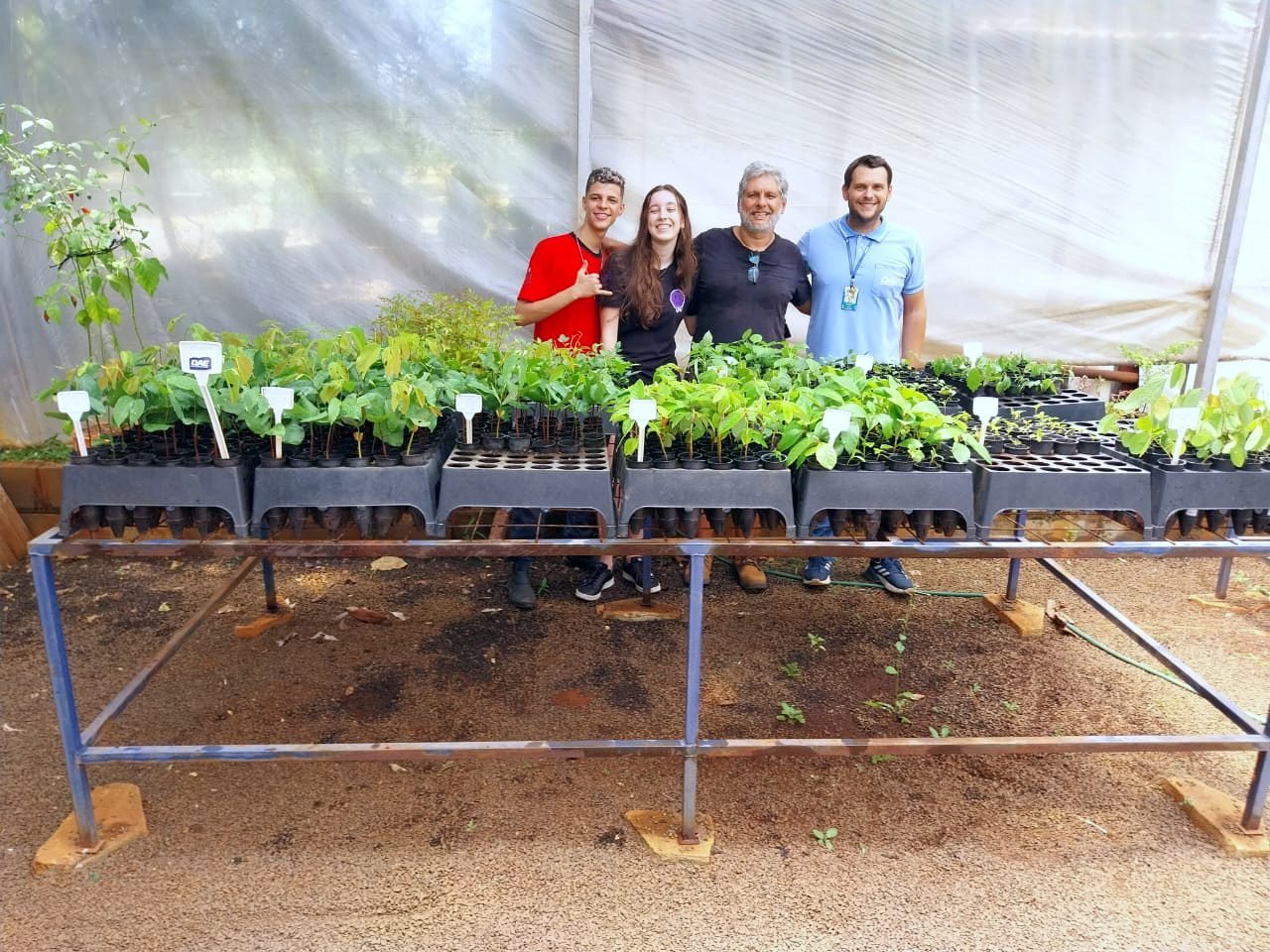 DAE recebe 1.123 mudas de árvores nativas de alunos da Escola Emílio Romi 1 mudas Emílio Romi (2)