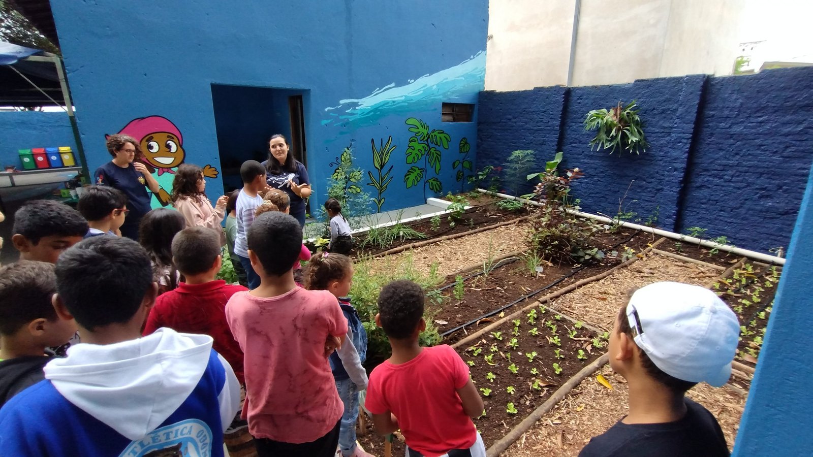 Aula de Educação Ambiental na Casa da Agricultura