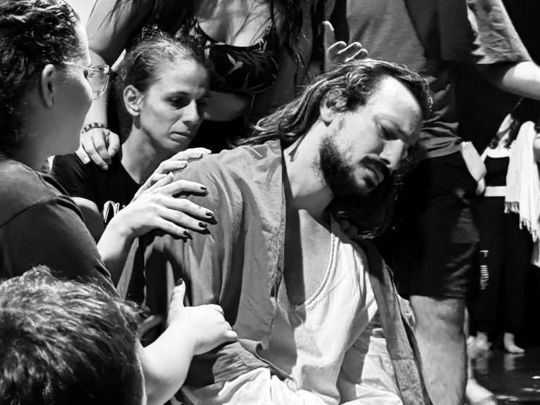 ensaio via crucis imprensa