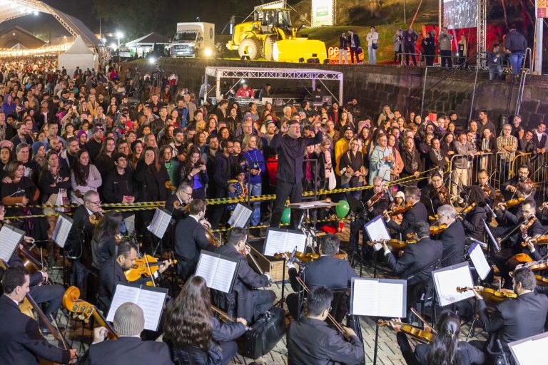 Esta é a terceira vez que a OSP apresenta-se na Festa das Nacoes - foto Rodrigo Alves
