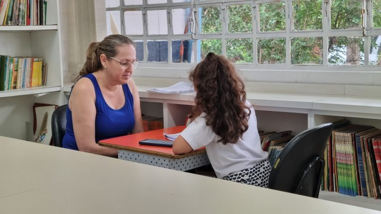 Estudante no CIEP São Vito - Beatriz Costa