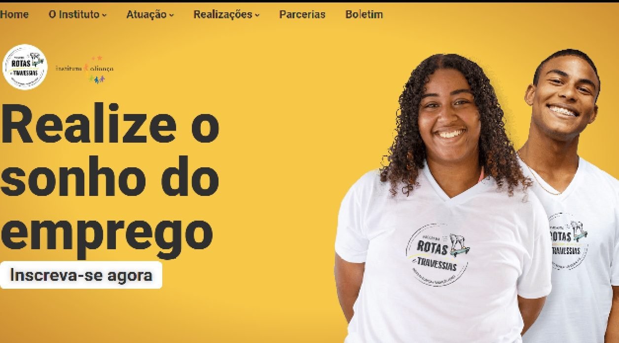 Instituto Aliança, Suzano e Zurich oferecem 100 vagas para curso de formação profissional gratuito em São Paulo 1 ROTAS