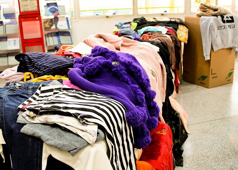 campanha do agasalho imprensa