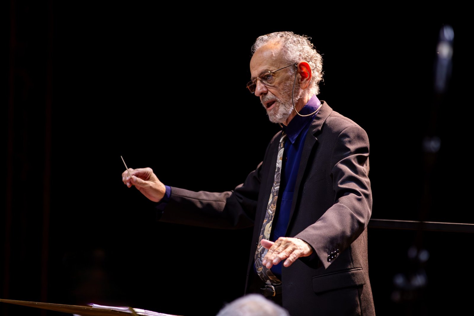 Jamil Maluf, maestro emérito da OSP, será o regente do concerto - foto Guilherme Leite