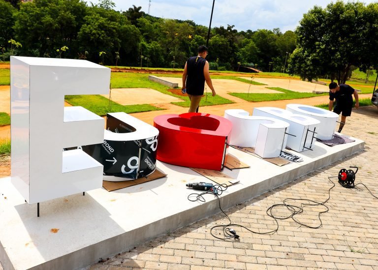 Parque Linear de Santa Bárbara d’Oeste terá letreiro "Eu amo SBO" 1 eu amo sbo pq linear 01 imprensa