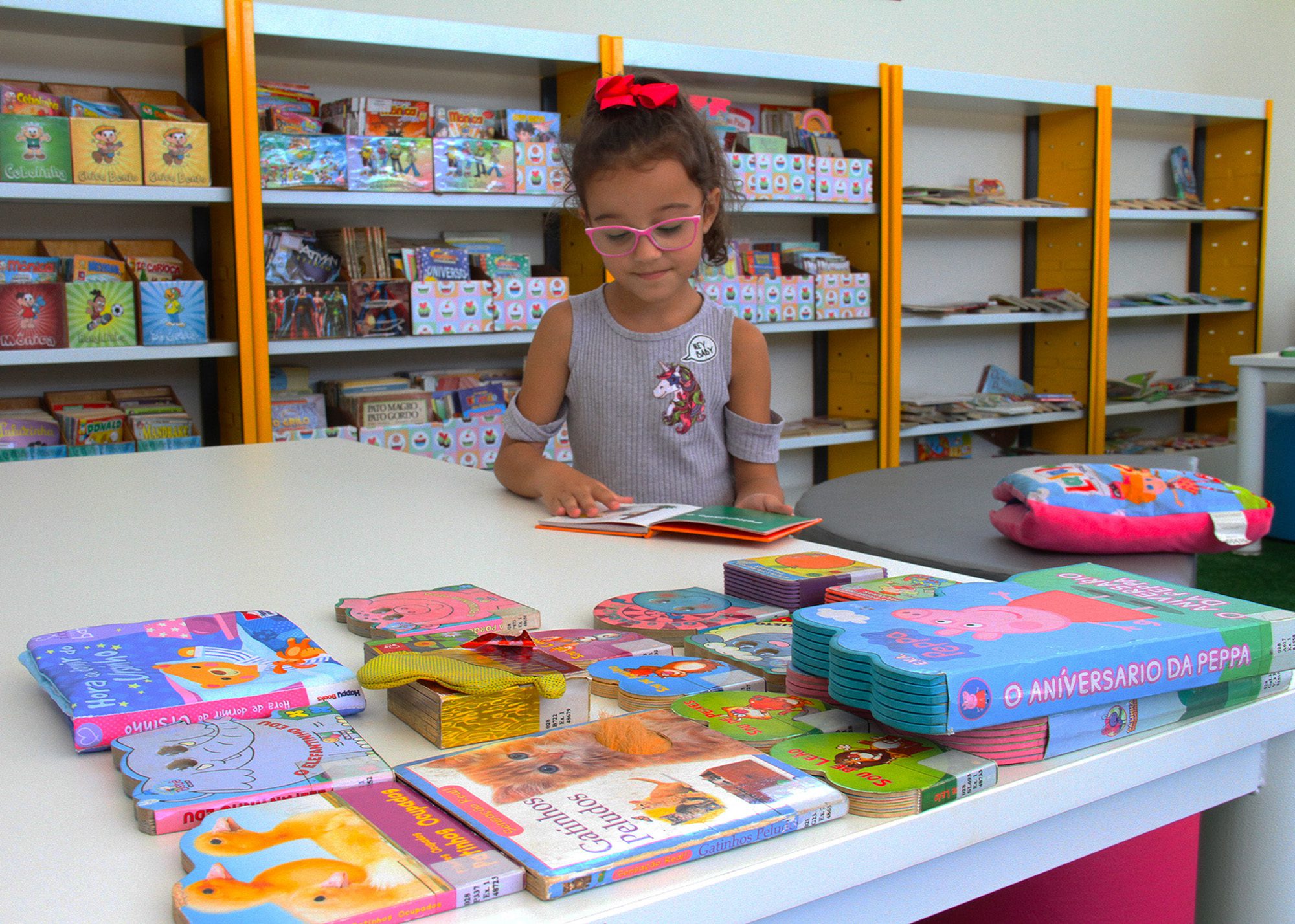 funcionamento nova biblioteca 14 insta