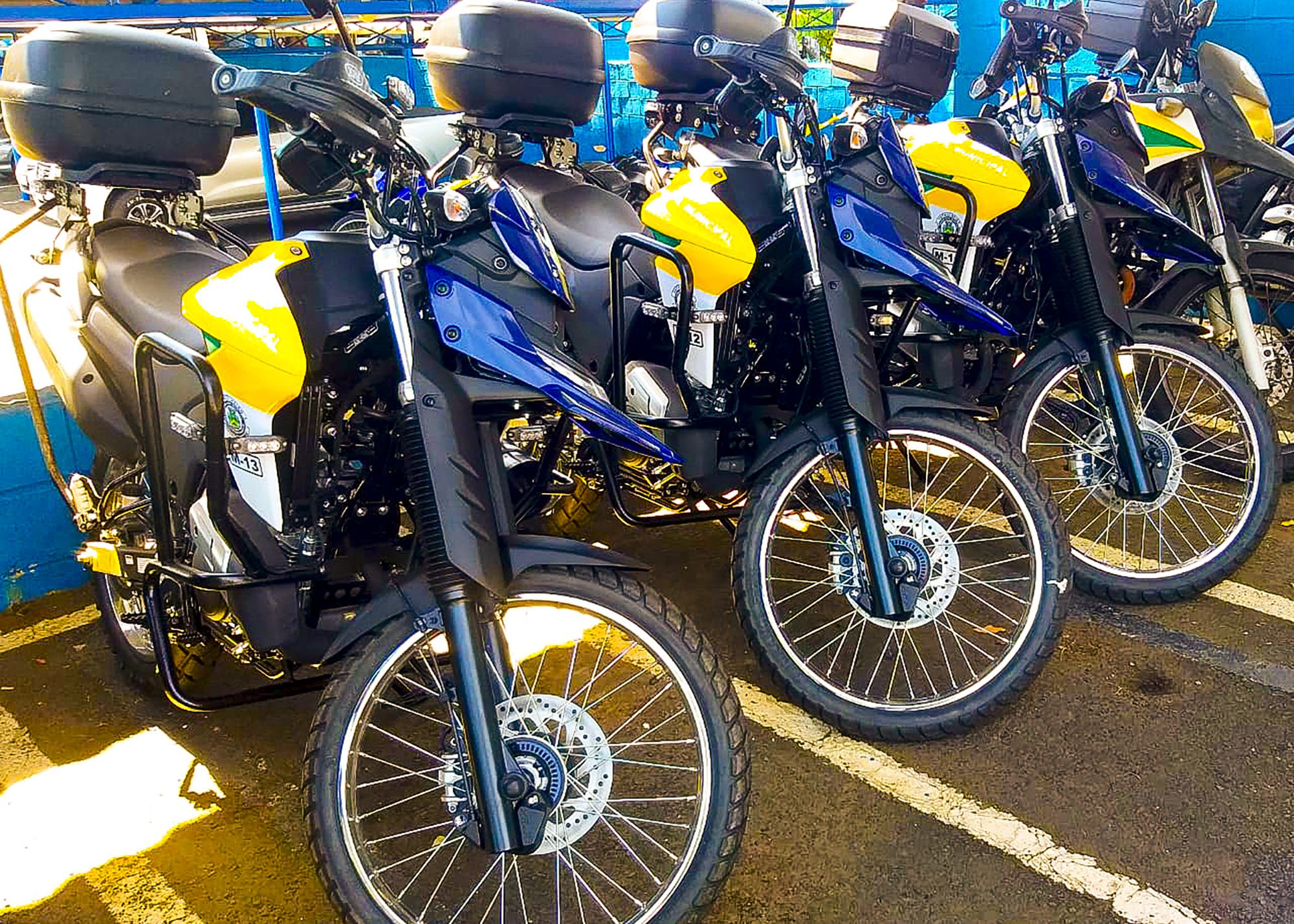 novas motos gcm imprensa