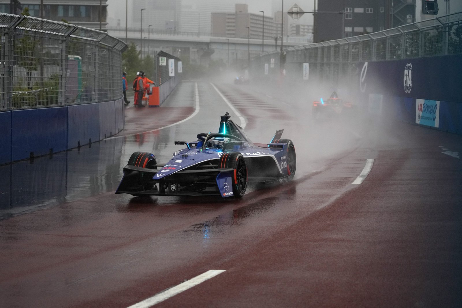 Fórmula E/Divulgação Maserati e Vandoorne, vencedores da primeira corrida em Tóquio