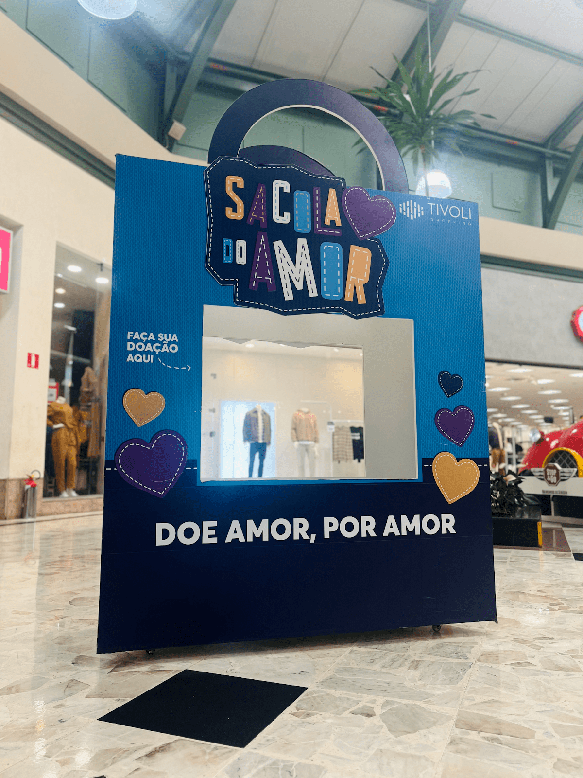 campanha do agasalho Tivoli