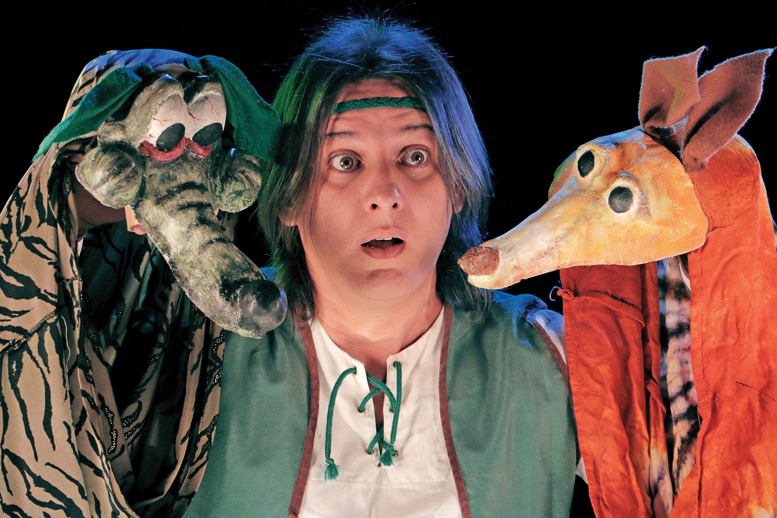 “Palco Aberto” leva arte e cultura a nos parques dos Ipês e dos Jacarandás em Santa Bárbara 1 Os Fabulantes 01 - imprensa