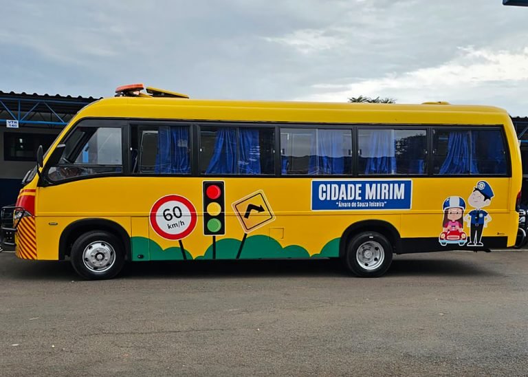 Cidade Mirim de Trânsito de Santa Bárbara conta com micro-ônibus exclusivo para transporte de alunos 1 onibus cidade mirim 07