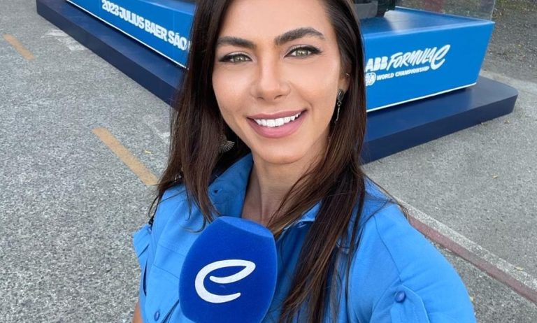 Divulgação Leticia Datena no E-Prix de São Paulo de 2023/24