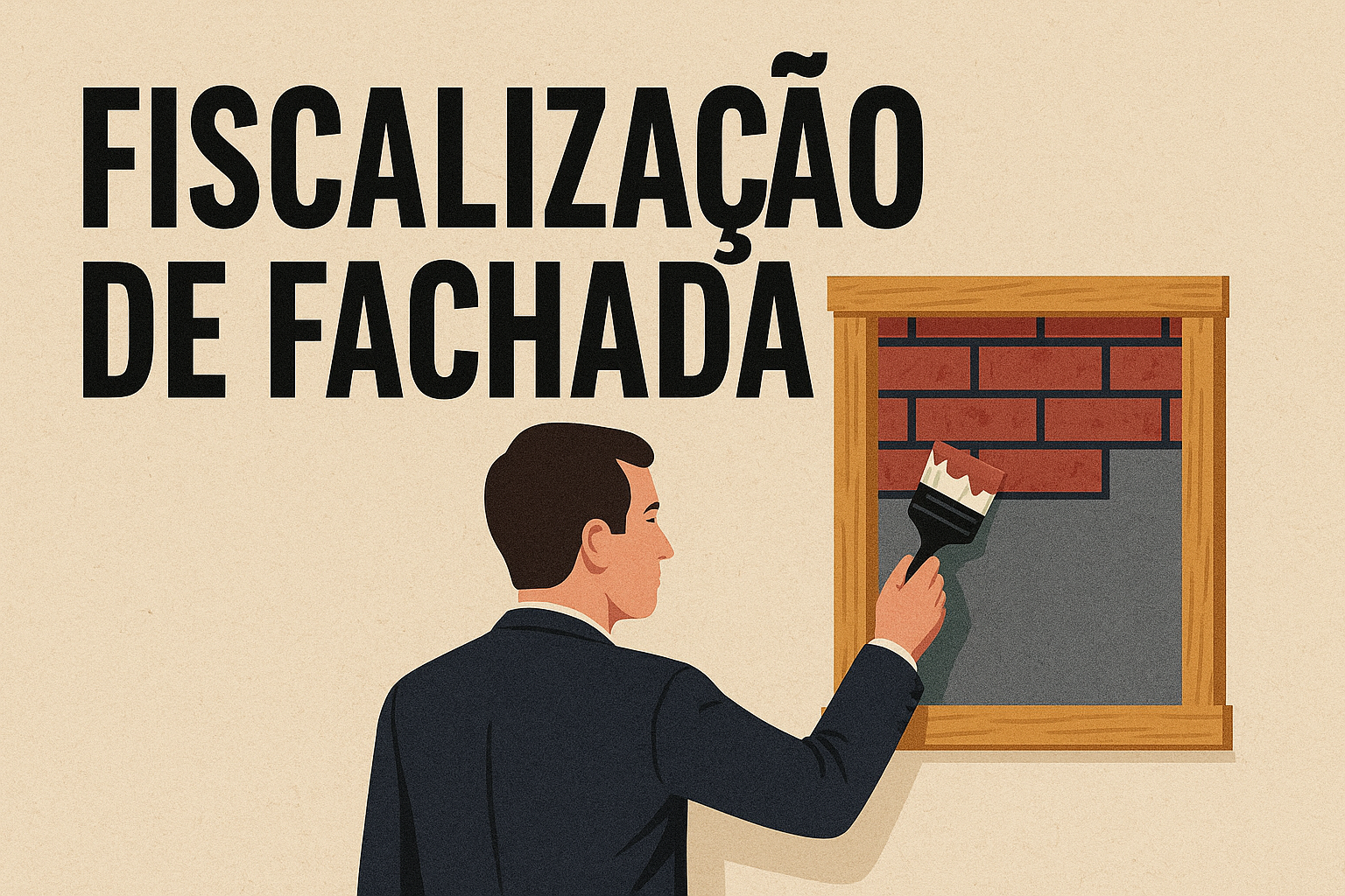 fiscalização de fachada
