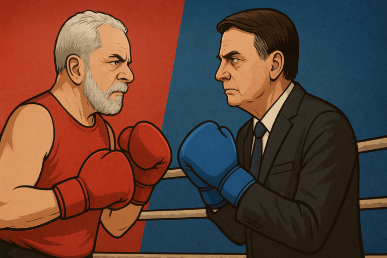 LULA e BOLSONARO