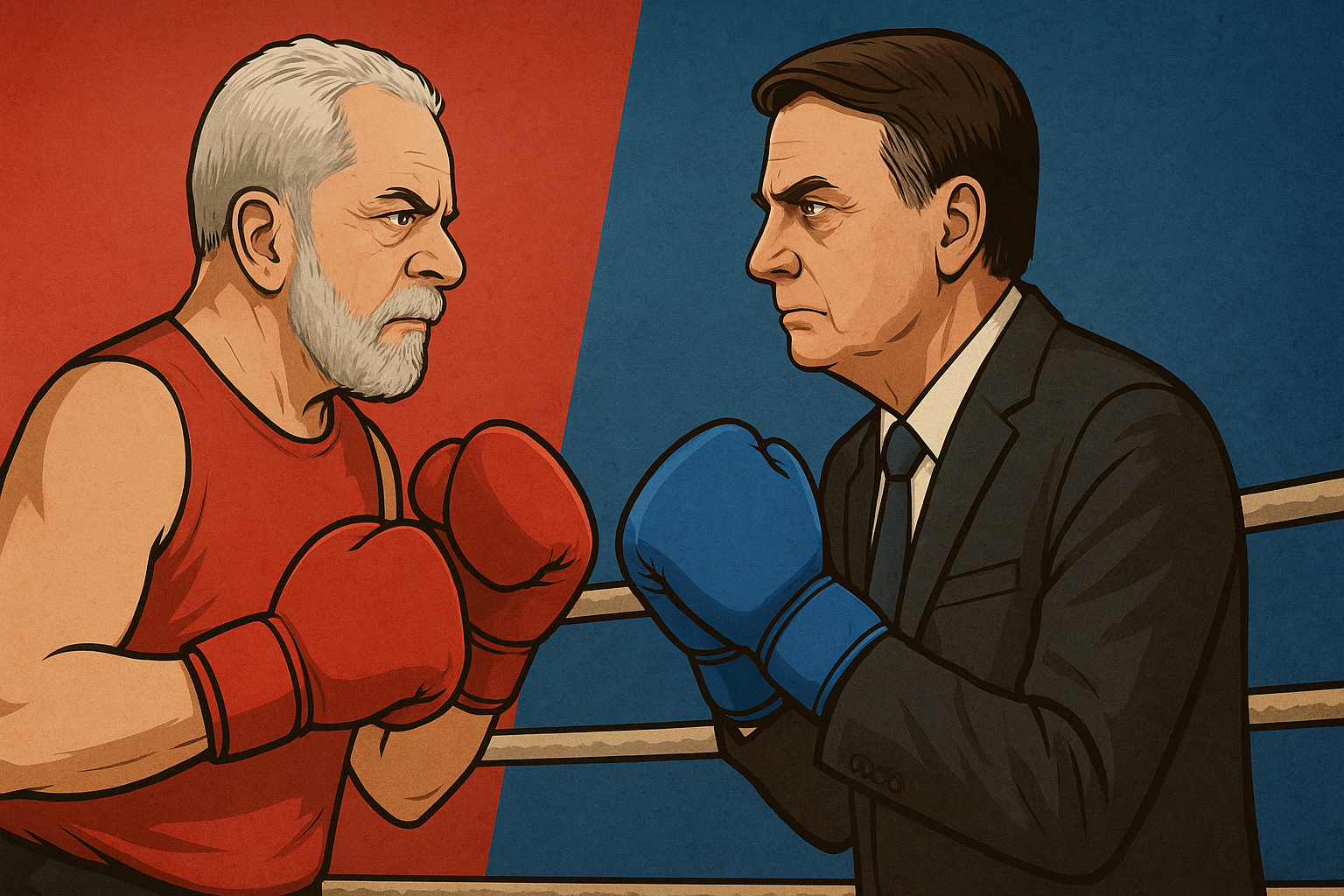 LULA e BOLSONARO