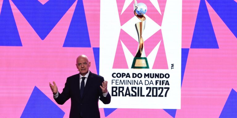 Fifa lança marca da Copa Feminina 2027 em evento no