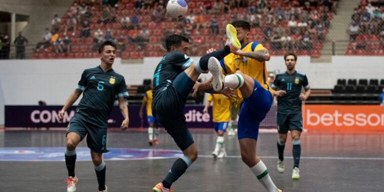 Brasil e Argentina decidem Copa América de Futsal neste domingo