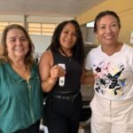 Isabel Cavicchiolli, Luzia Serra e Luciana Bueno