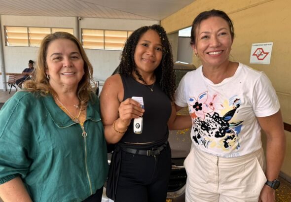 Isabel Cavicchiolli, Luzia Serra e Luciana Bueno